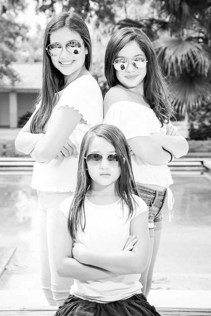Las Vegas Black & White Family Portrait Photographer