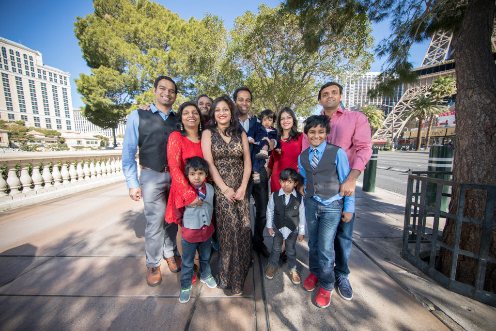 Family Photos at the Bellagio