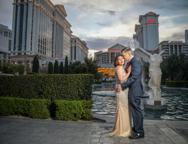 Las Vegas Photographer In Front Of Caesars